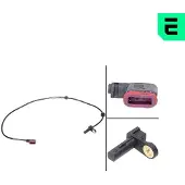OPTIMAL ABS Sensor Raddrehzahl Hinten passend für MERCEDES-BENZ S-Klasse Limousine (W221) 06-S360