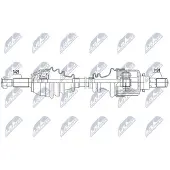 NTY NPW-FR-103 Antriebswelle Vorne Links für FORD Fiesta Mk6 Schrägheck (JA8, JR8) B-MAX (JK)