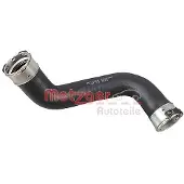 METZGER Ladeluftschlauch 2400768 links für NISSAN