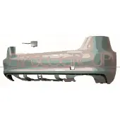 PRASCO Stoßfänger Premium ad3241071 hinten für Audi