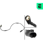 OPTIMAL ABS Sensor Raddrehzahl Vorne passend für MERCEDES-BENZ E-Klasse Limousine (W211) 06-S104