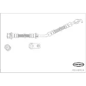 CORTECO Bremsschlauch ERSTAUSRÜSTERQUALITÄT [Hersteller-Nr. 49378455] für Toyota