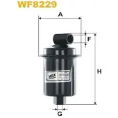 WIX FILTERS Kraftstofffilter WF8229
