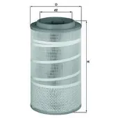 MAHLE ORIGINAL Luftfilter LX 1457