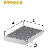 WIX FILTERS Filter, Innenraumluft WP9309