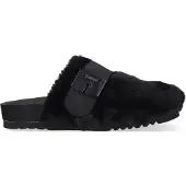 Scholl Clog Alaska 3.0 Synthetic Fur Damen Black-Schuhgröße 39