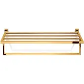 DECOR WALTHER Handtuchhalter Corner Gold