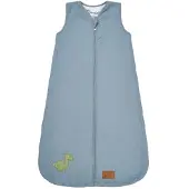 Sterntaler Ganzjahres-Schlafsack Musselin 1.0 TOG, blau, 90