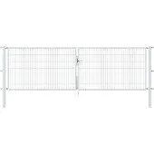 Alberts Zaundoppeltür "Flexo" 400 cm Breite, in versch. Höhen