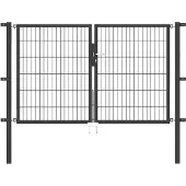 Alberts Zaundoppeltür "Flexo" 200 cm Breite, in versch. Höhen