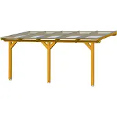 Skanholz Terrassendach "Andria", Leimholz