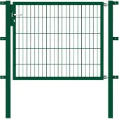 GAH Alberts Zauneinzeltür ALBERTS "Flexo", grün, B:125cm H:100cm, Stahl, Tore, Zauneinzeltür, 125 cm Breite, in versch. Höhen