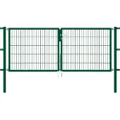 Alberts Zaundoppeltür "Flexo" 250 cm Breite, in versch. Höhen