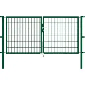 Alberts Zaundoppeltür "Flexo" 250 cm Breite, in versch. Höhen