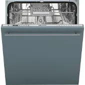 Bauknecht BCIO 3C33 EC, Voll integriert, Standardgröße (60 cm), Edelstahl, Tasten, 1,3 m, kalt, Heiß
