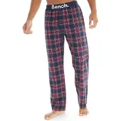 Bench Herren Folau Flannel Pyjamahose Rot kariert