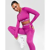 Nike Damen Shirt Pro Dri-FIT verkürztes Longsleeve