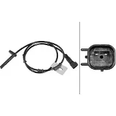 Hella Sensor Raddrehzahl 2-polig Hallsensor 885 mm Kabel für u.a. CHEVROLET