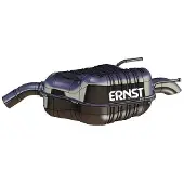 VEGAZ Endschalldämpfer os565ebern hinten für Opel