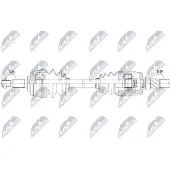 NTY NPW-RE-099 Antriebswelle Vorne Links für RENAULT MEGANE III Grandtour (KZ0/1) Megane III Schrägheck (BZ0/1) MEGANE III Coupe (DZ0/1) Fluence (L3)