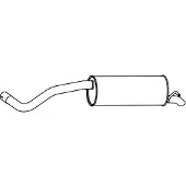 VEGAZ Endschalldämpfer SKODA SKS-146 6C6253609D,6C0253609D Endtopf,Auspuff Endtopf,Nachschalldämpfer,ESD