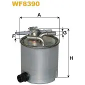 WIX FILTERS Kraftstofffilter WF8390