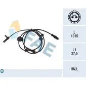FAE ABS Sensor Raddrehzahl Vorne Rechts für FIAT Doblo Cargo (223) 78030