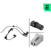 OPTIMAL ABS Sensor Raddrehzahl Hinten Rechts für TOYOTA COROLLA Liftback (E11) 06-S379