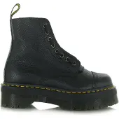Dr. Martens für Damen. 22564001 Sinclair Lederstiefel schwarz (36), 3 bis 5 cm, Reißverschluss, Lässig