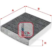 Sofima Innenraumluftfilter mit Aktivkohle S 4296 CA