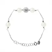Diadema - Armband Süßwasserperlen - Love Jewelry Collection