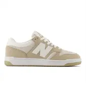 New Balance 480 Wildleder-Turnschuhe, Beige 45.5 EU