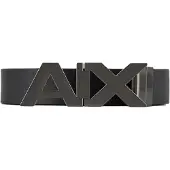 Armani Exchange für Herren. 951058CC50543120 Ledergürtel schwarz, marineblau (38), Lässig, Klassisch