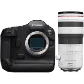 Canon EOS R1 + RF 70-200mm F/2.8L IS USM Z, weiß
