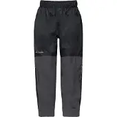 Vaude Kids Escape Pants VI, Regenhose, schwarz
