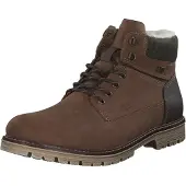 Rieker Winterstiefelette , Herren, Gr. 42, Schurwolle, braun, Lederimitat, Textil, used, Schuhe Winterstiefelette, mit TEX-Membran