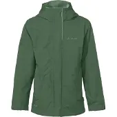 Vaude Kids Escape Light IV, Kinder Regenjacke, wasser- & winddichte Outdoor-Jacke, atmungsaktiver Windbreaker mit Kapuze, woodland, 110-116