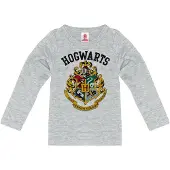 Logoshirt Langarmshirt "Hogwarts" mit detailliertem Print