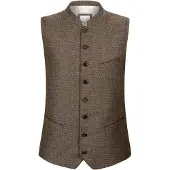 Stockerpoint Trachtenweste Ottavio in braun | Gr.: 48