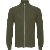Casual Friday Strickjacke "Strickjacke CFKurt", Herren, Gr. 3XL, grün (beetle), Obermaterial: 100% Baumwolle CO., Strickjacken Strickjacke