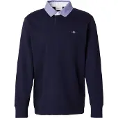 Gant 2004082 Langarm-polo Blau L Herren Blau L