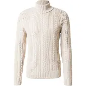 Jack & Jones Rollkragenpullover 12261441 Beige Regular Fit