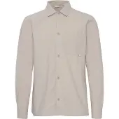 Casual Friday Langarmhemd "Langarmhemd CFAlvin", Herren, Gr. L, N-Gr, beige (chateau gray), Obermaterial: 100% Baumwolle CO., Hemden Langarmhemd