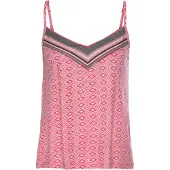 Vivance DREAMS Trägertop in pink gemustert | Gr.: 32/34