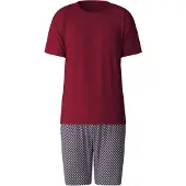 Calida Pyjama "Relax Imprint" 2 tlg. mit elastischem Hosenbund