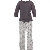 s.Oliver Pyjama Set, 2 tlg. mit feinem Blumenmuster