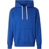 Tommy Hilfiger Ess Seasonal Fleece Relaxed Fit Sweatshirt Wedge Blue Größe: XL | Kaputzenpullis Outlet | Herren | Blau