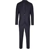 Steffen Klein Business-Anzug SLIM FIT in marine strukturiert | Gr.: 98