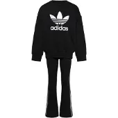 Adidas Originals Trainingsanzug "LOOSE CREW FLARED KIDS LEGGINGS SET" 2 Stk.