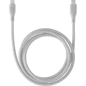 Cellularline Soft cable 120 cm - USB-C to Lightning, 1,2 m, Lightning, USB C, Stecker, Stecker, Grau
